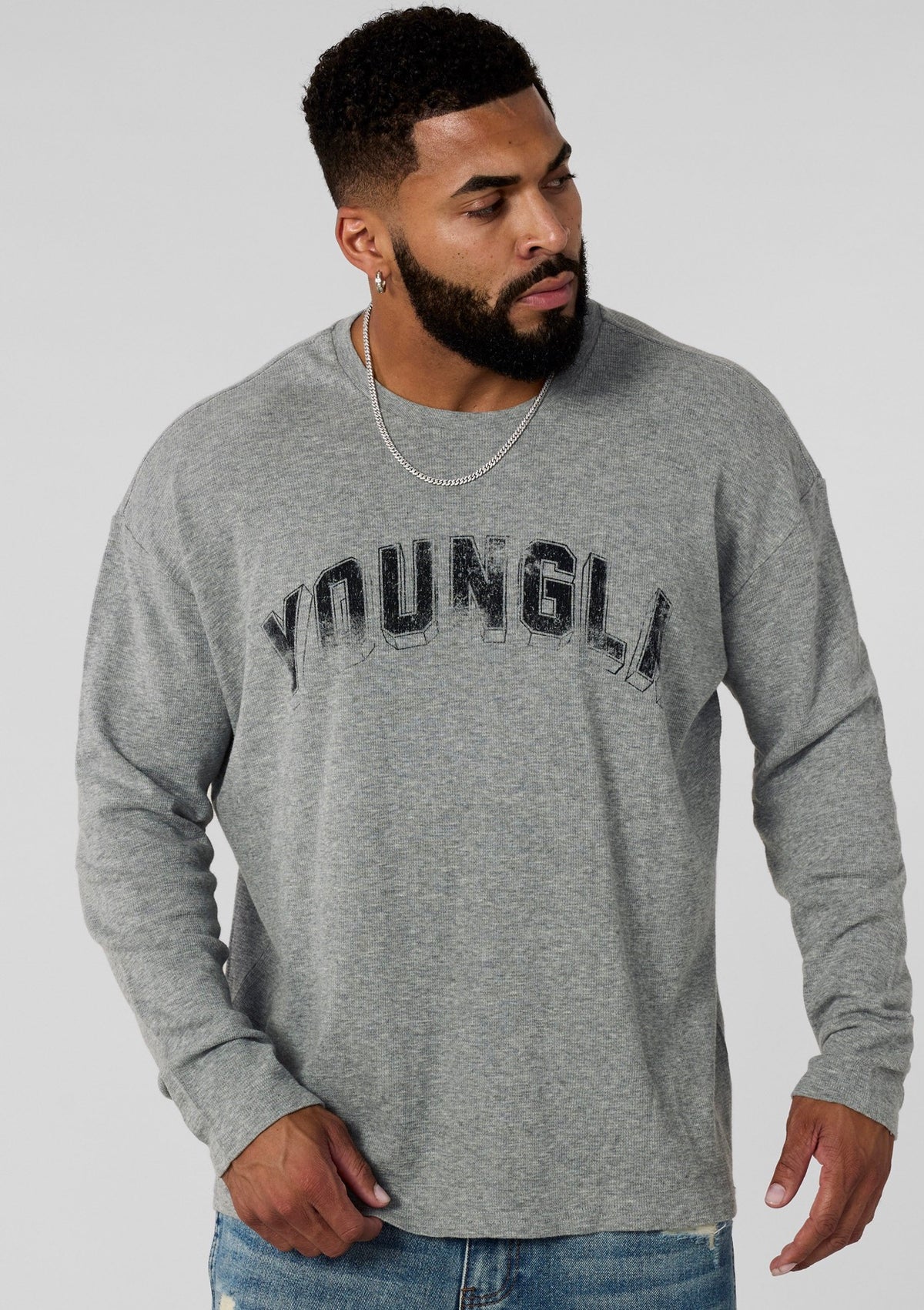 Thin Thermal Longsleeves - Grey