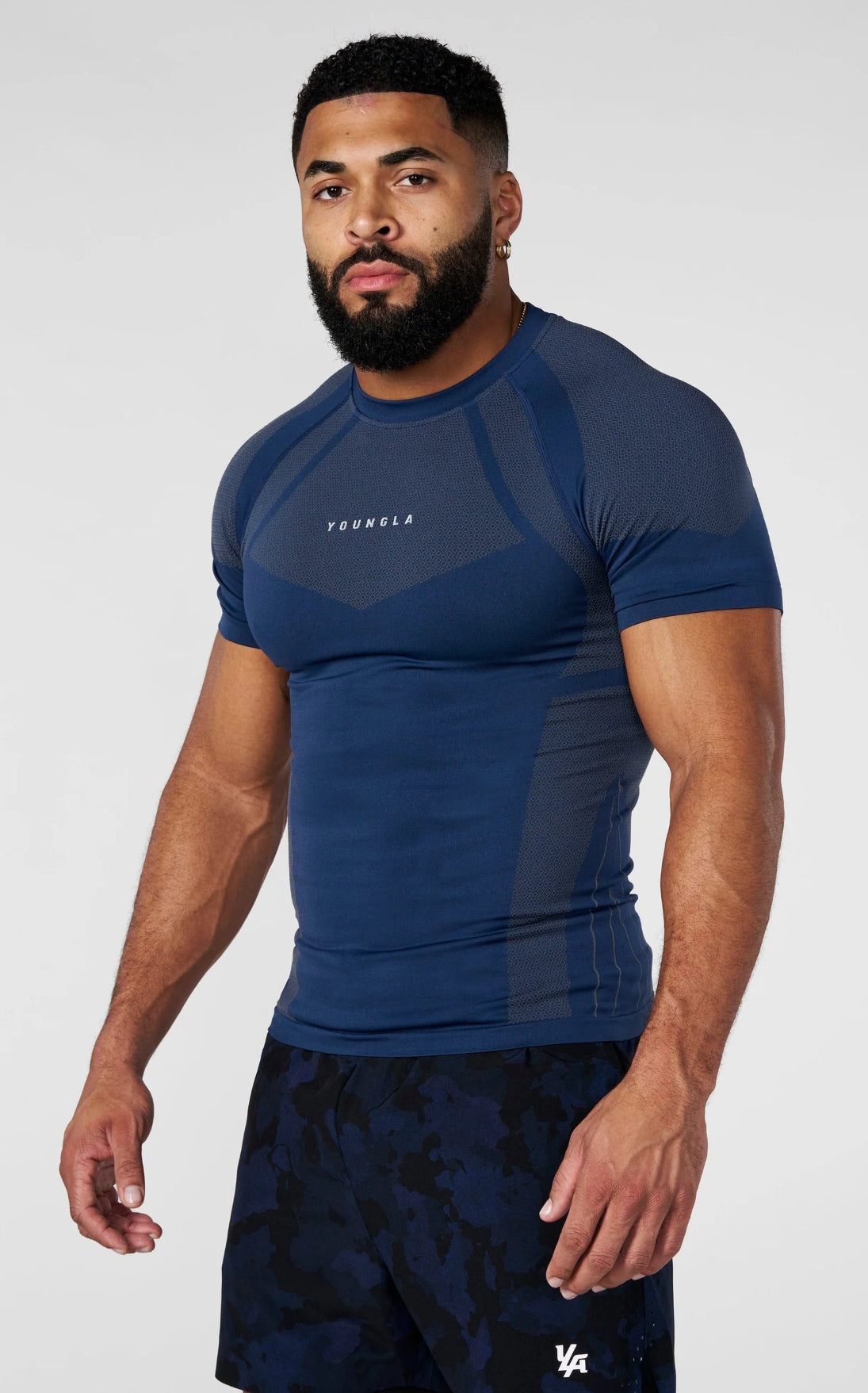Apex compression tee - Blue