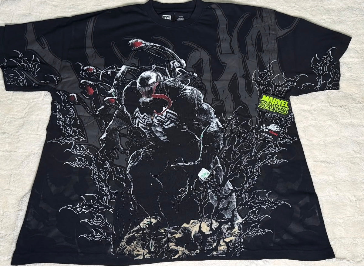 Venom American Classic Oversized Tee in Black