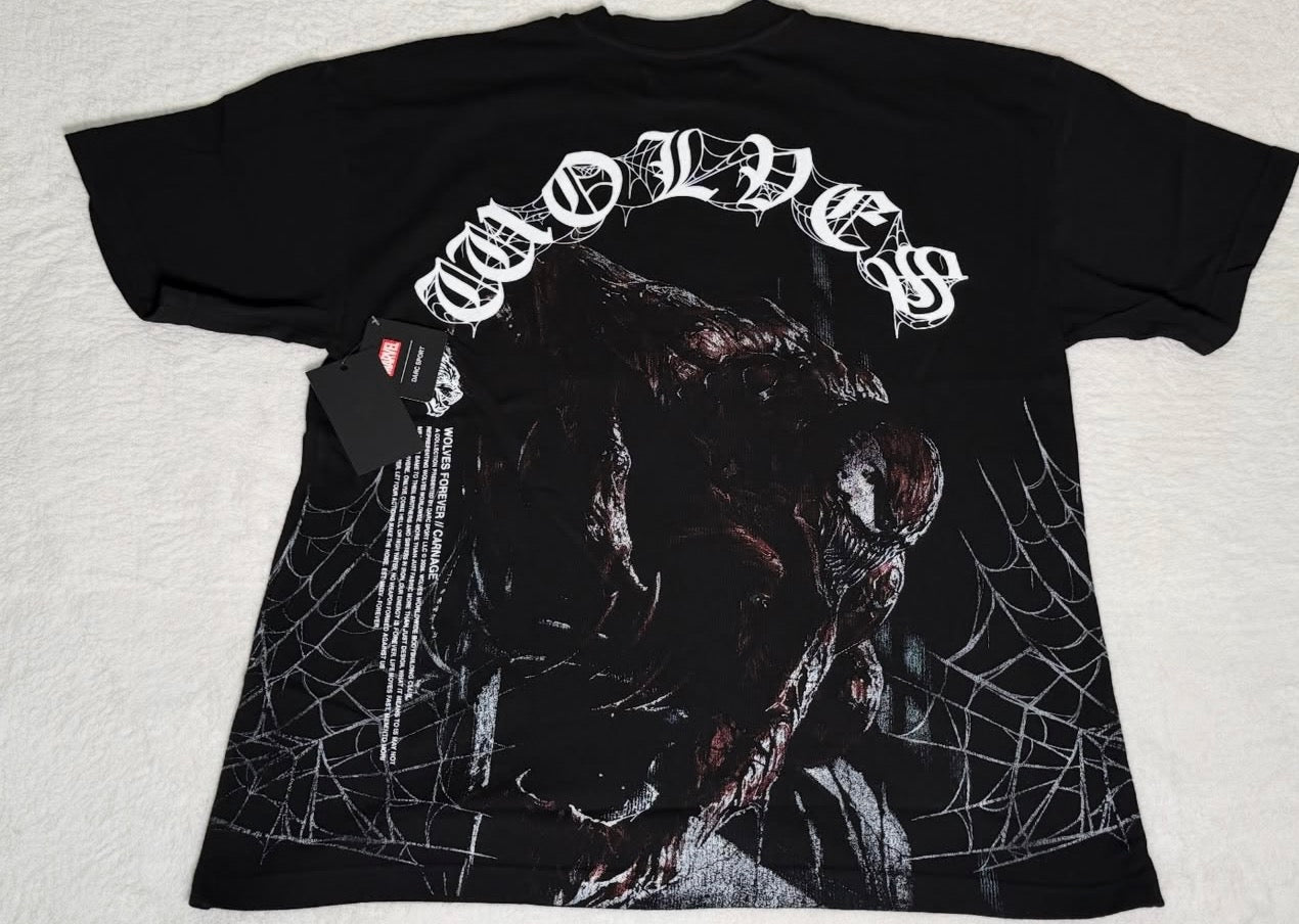 Carnage forever premiun oversized tee - Black