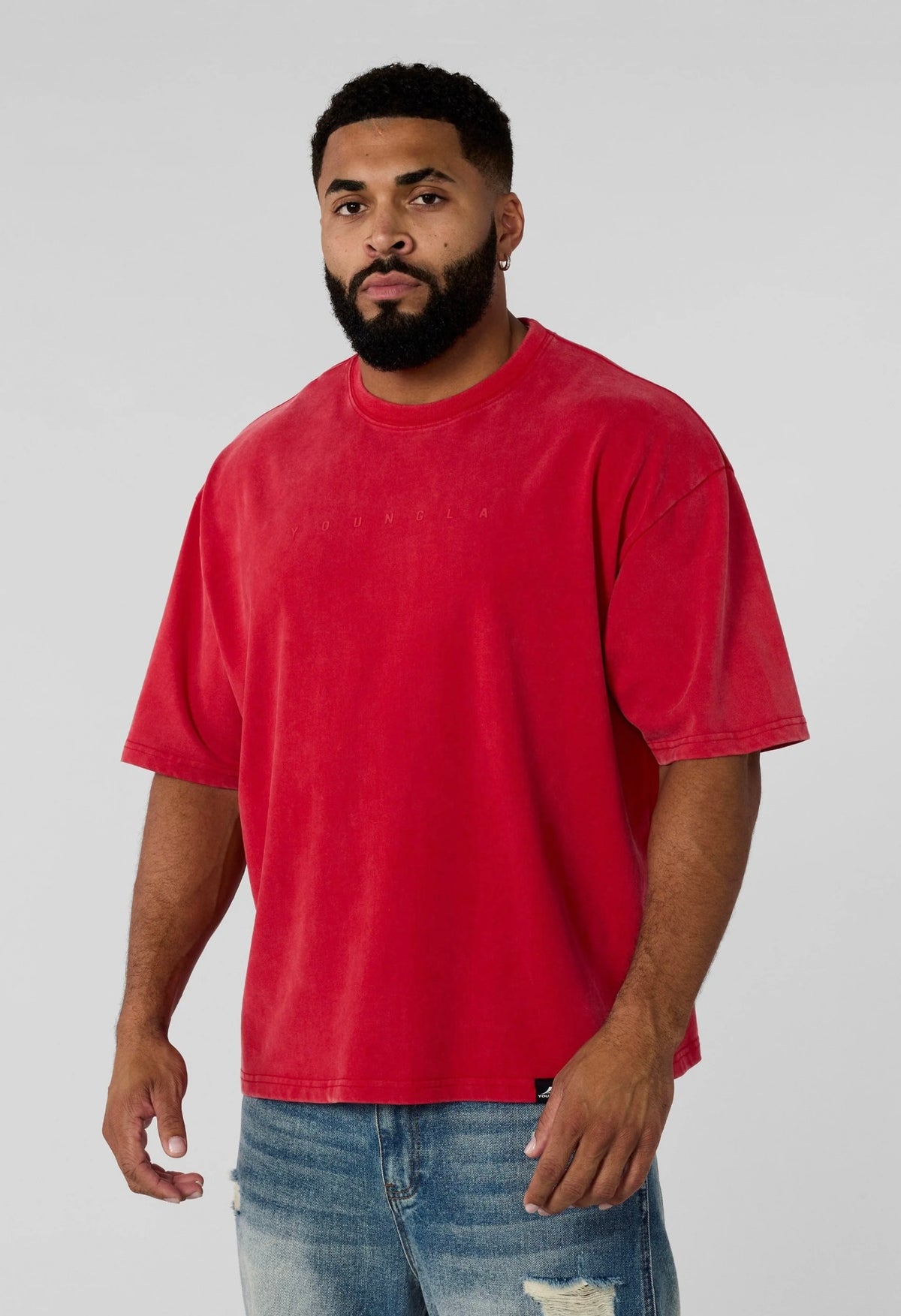 Summer Peached Tee - Red