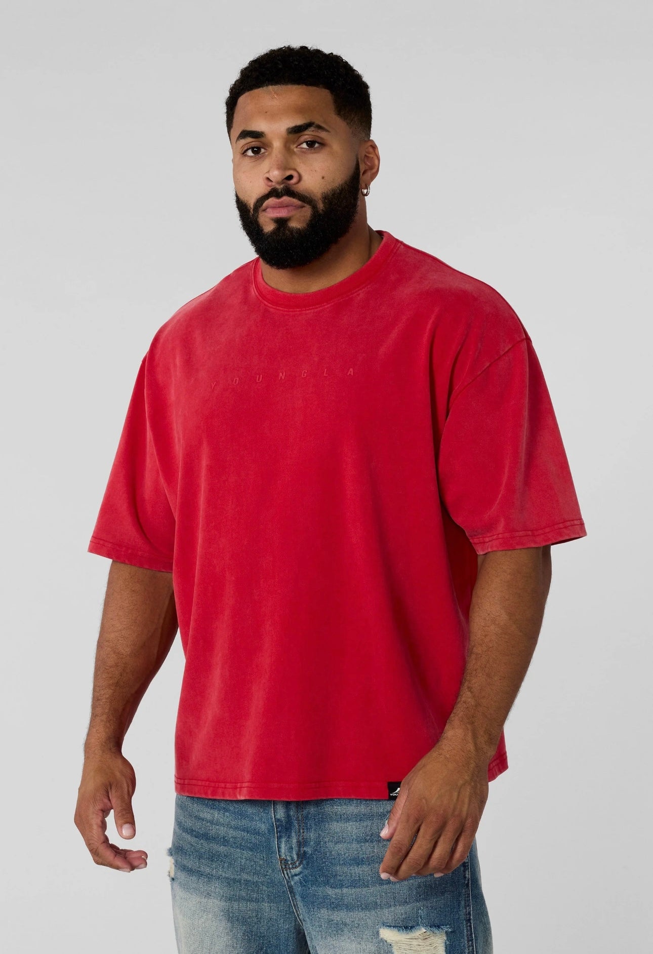 Summer Peached Tee - Red