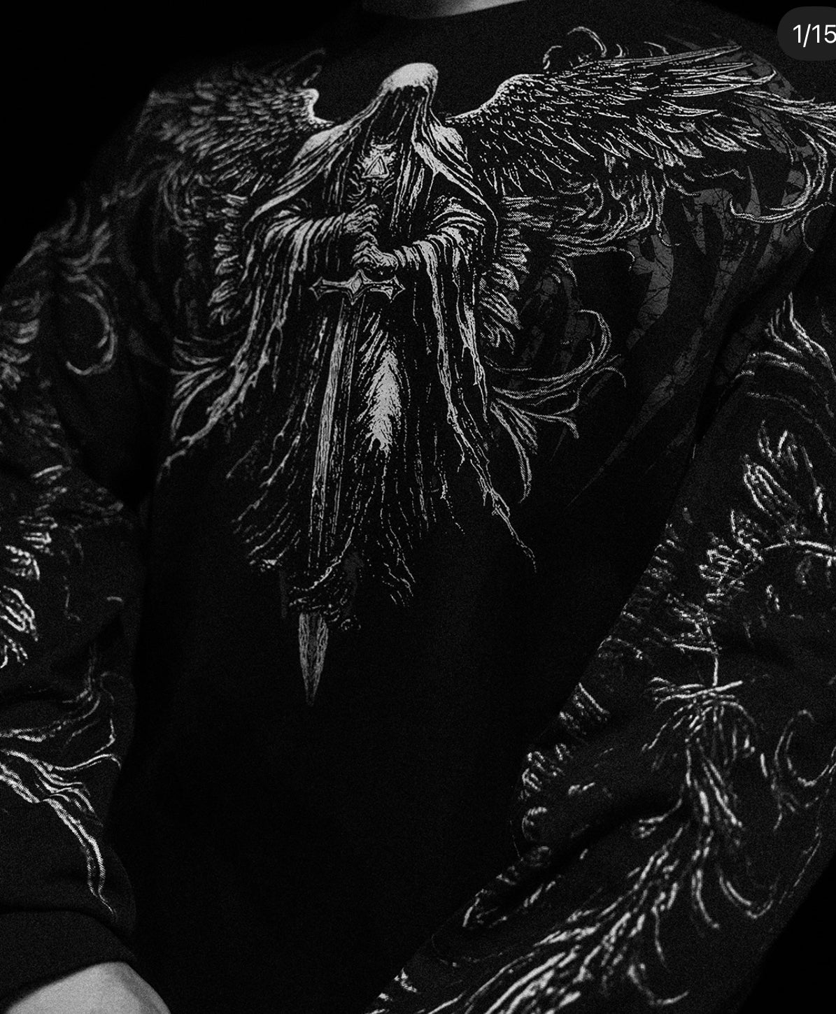 Oversized premiun Crewneck Void