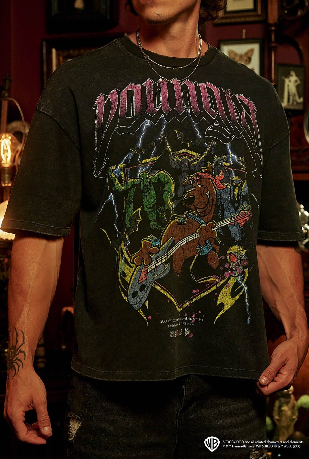 Scooby-Doo Tee Eléctric Scare - Black