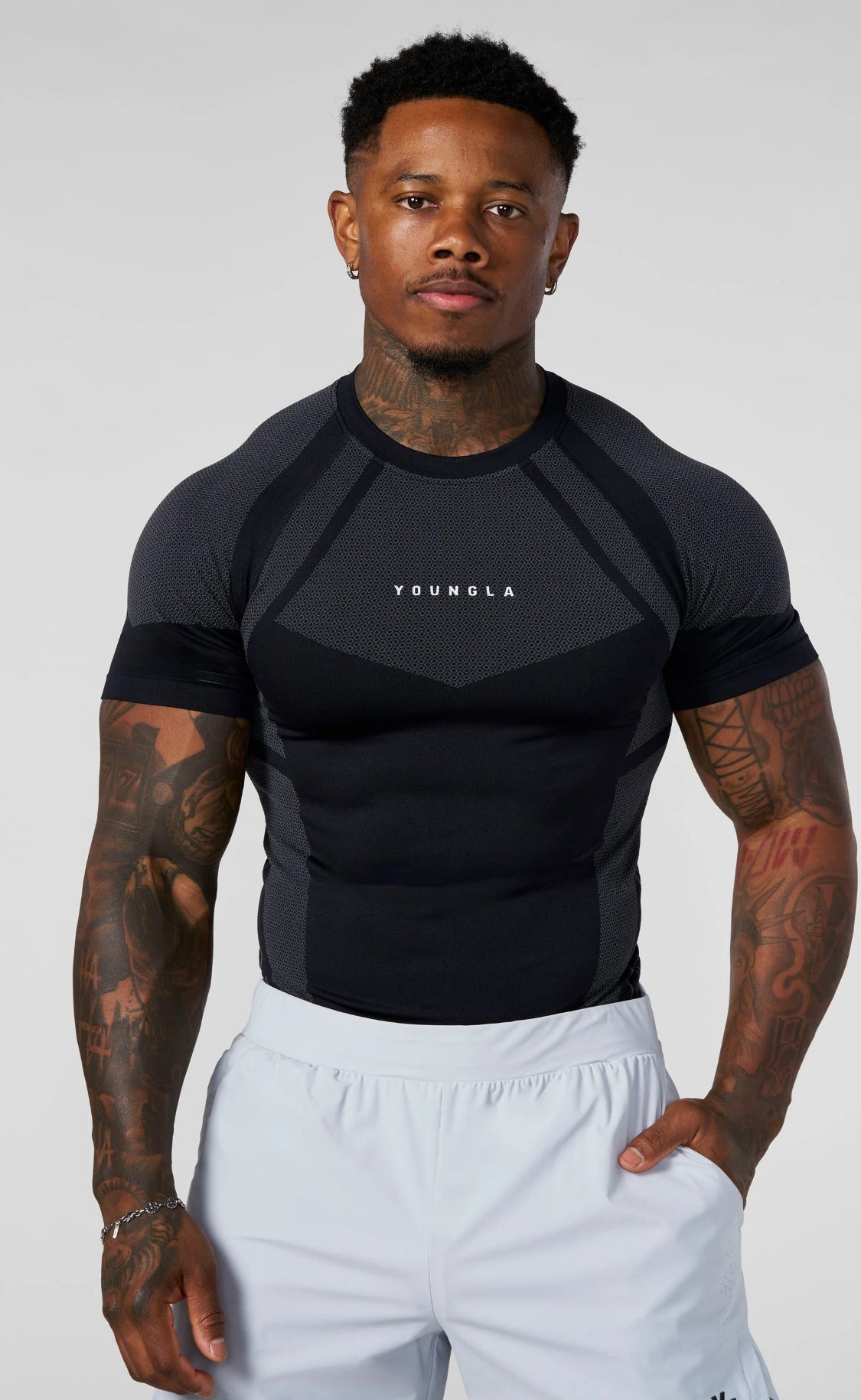 Apex compression tee - Black