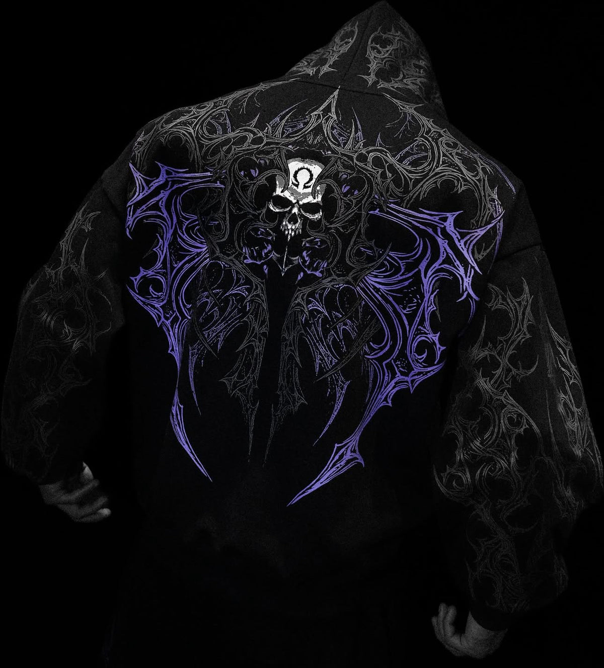 Deathwing Oversized Zip-up Hoodie