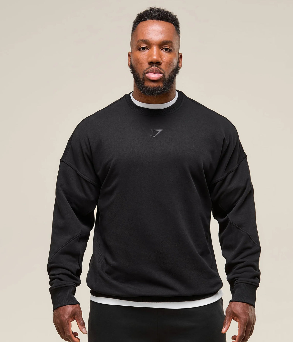 Gymshark Power Crew Black