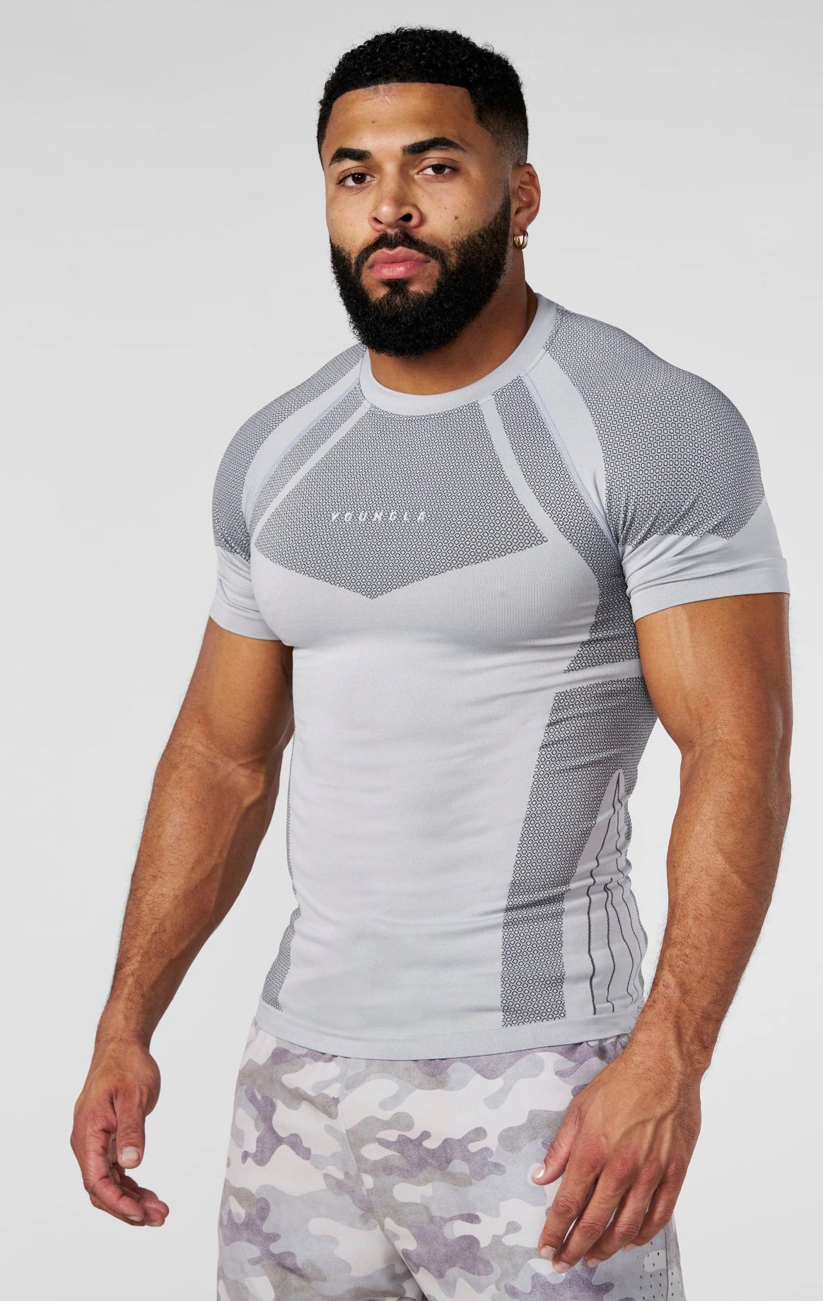 Apex compression tee - Grey