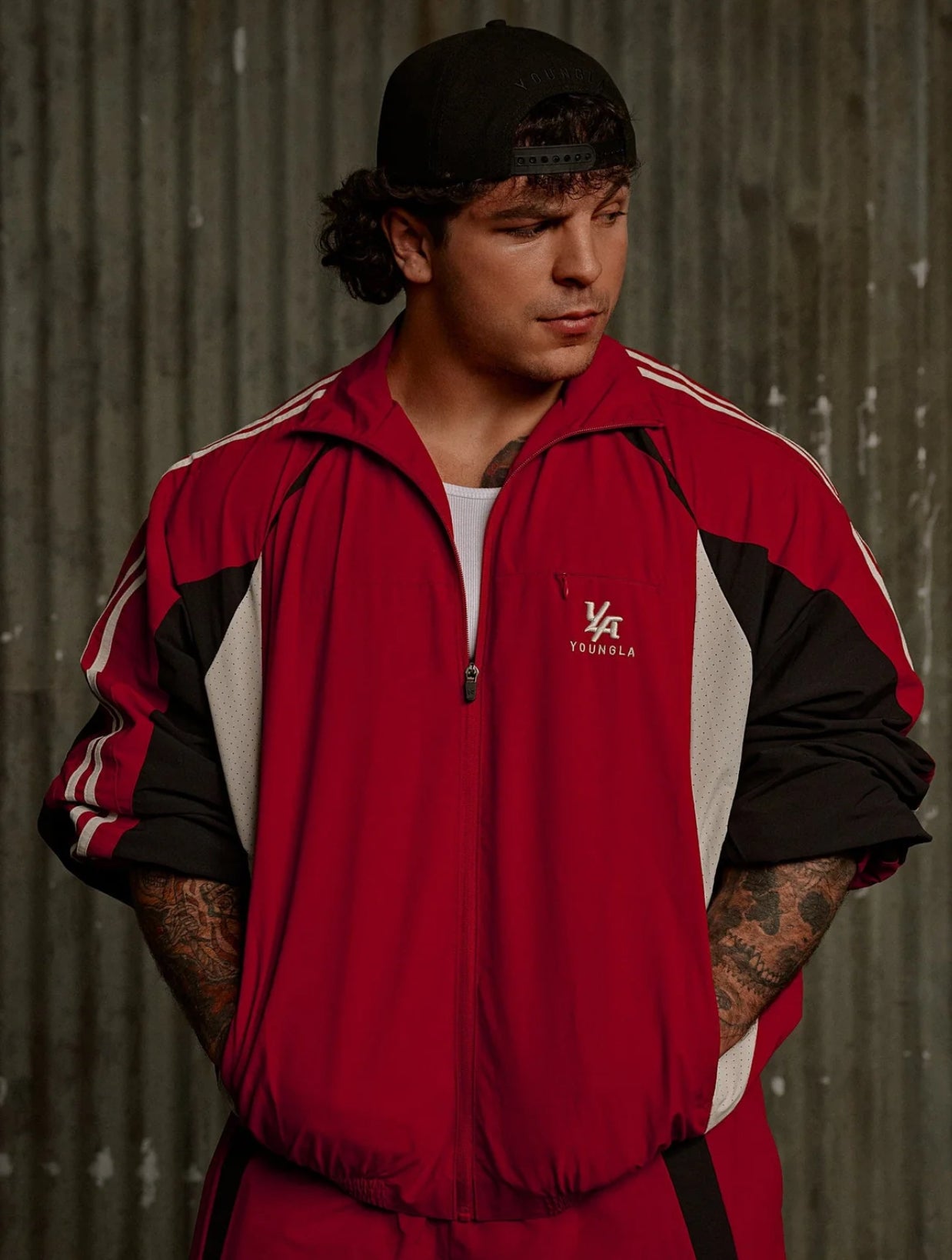 Figth week tracksuit - Red-black