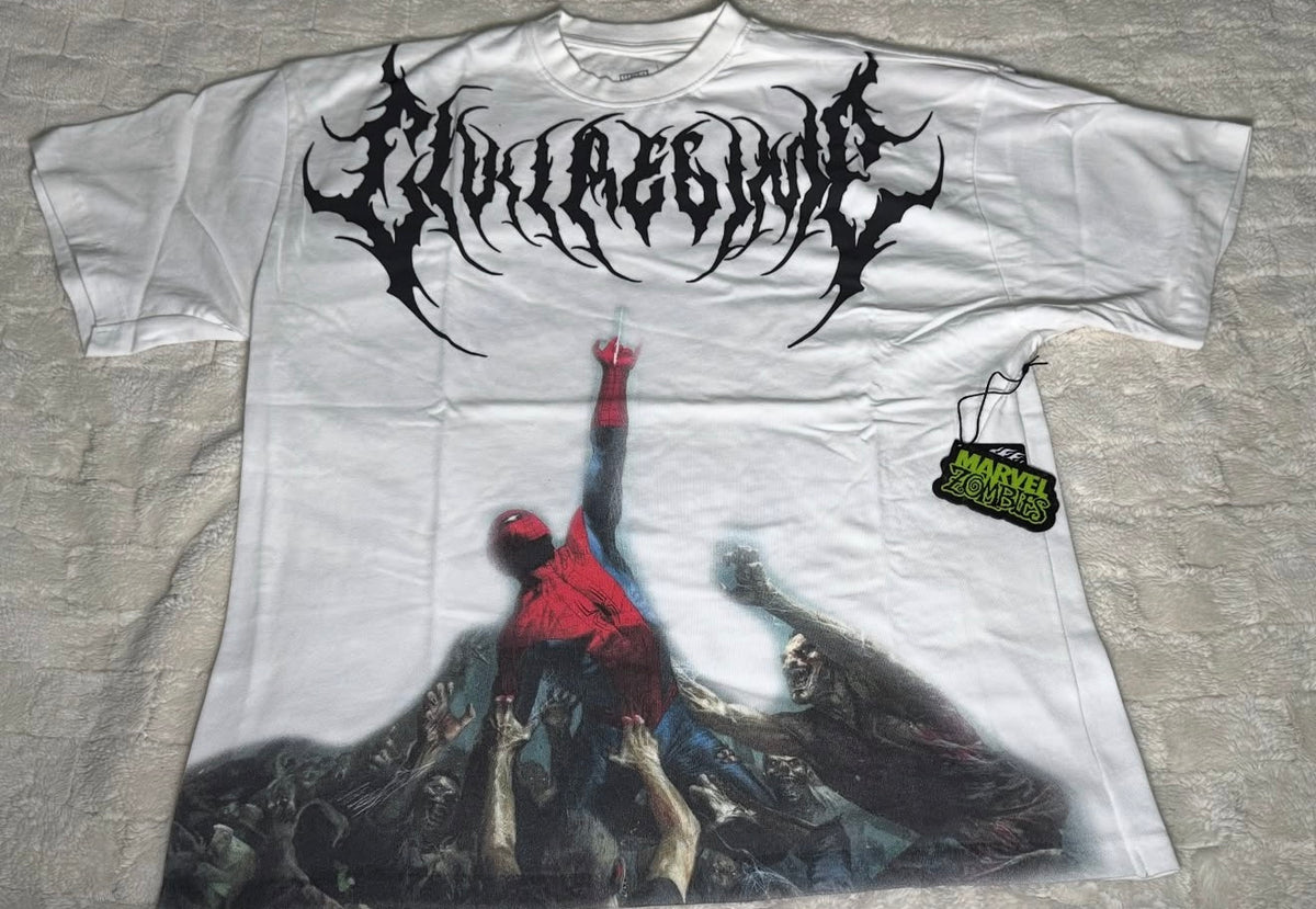 Zombie Spiderman American Classic Oversized Tee
