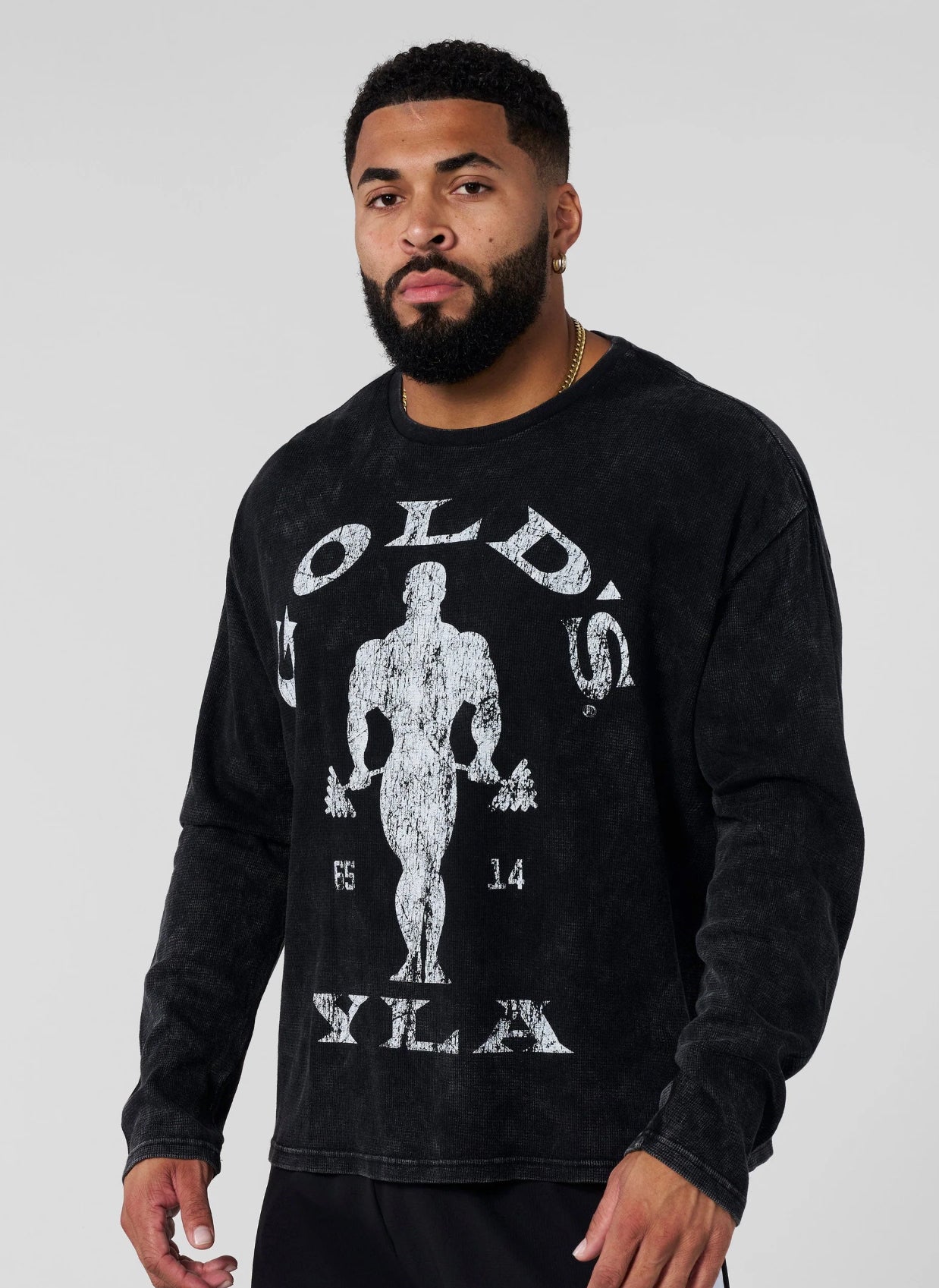 Gold’s Gym Thermal Longslevees - Black