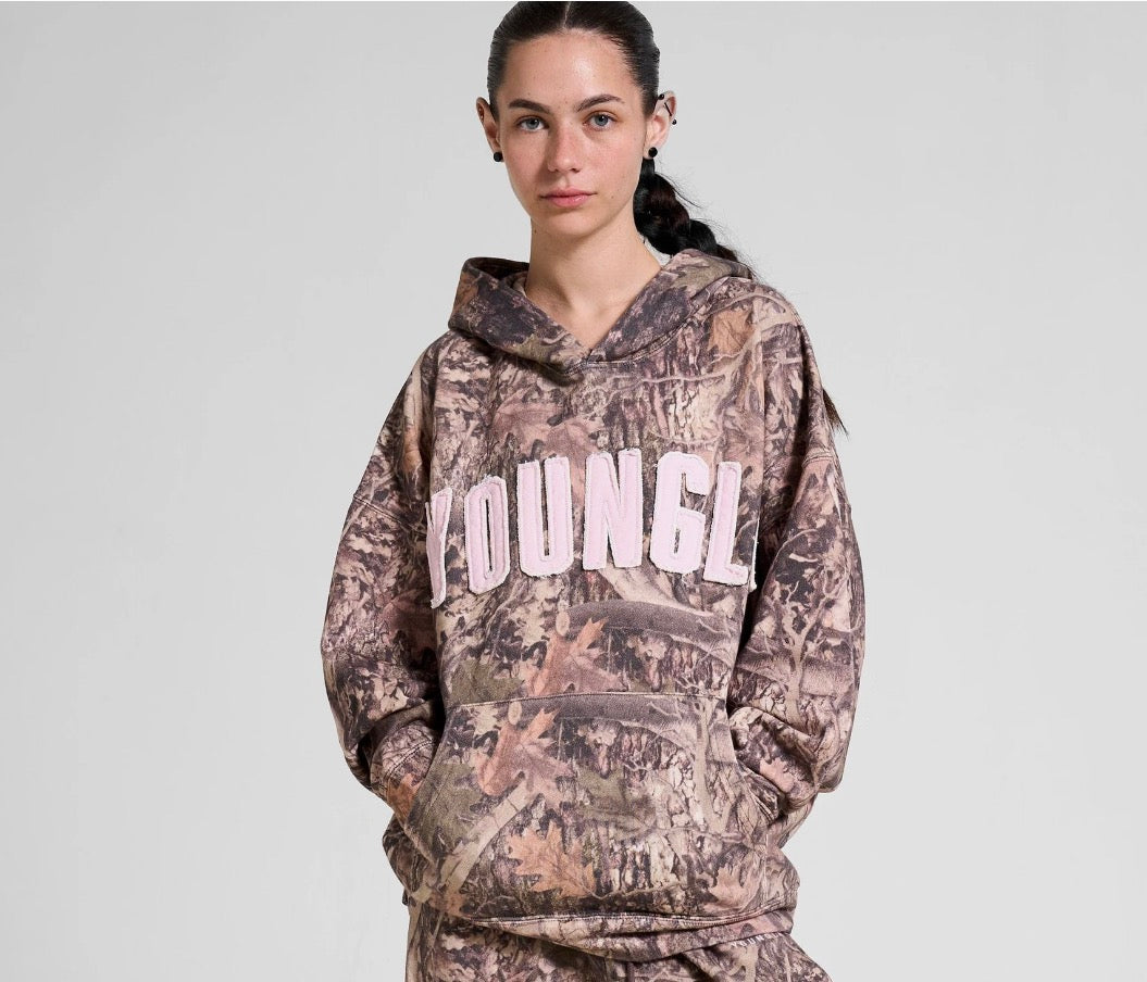 Huting season hoodie - Green camo