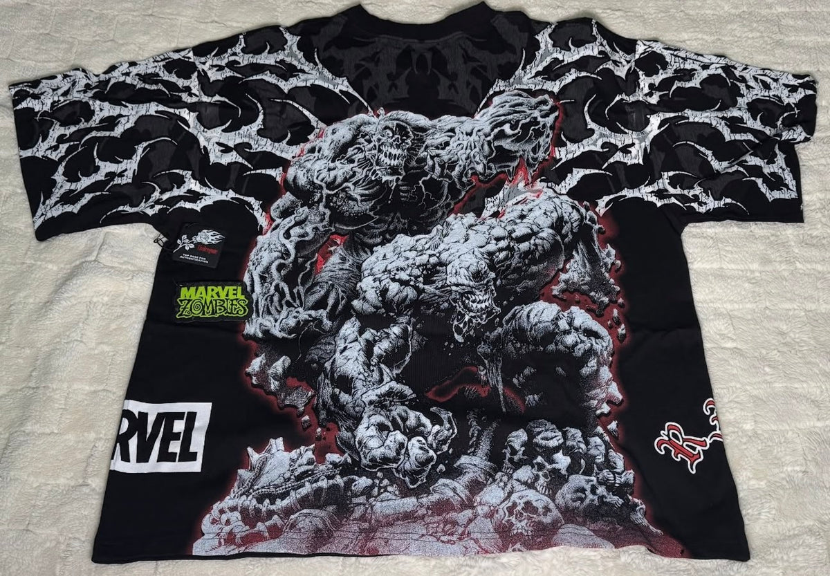 Zombies Assemble Side By Side 199X Tee Mole