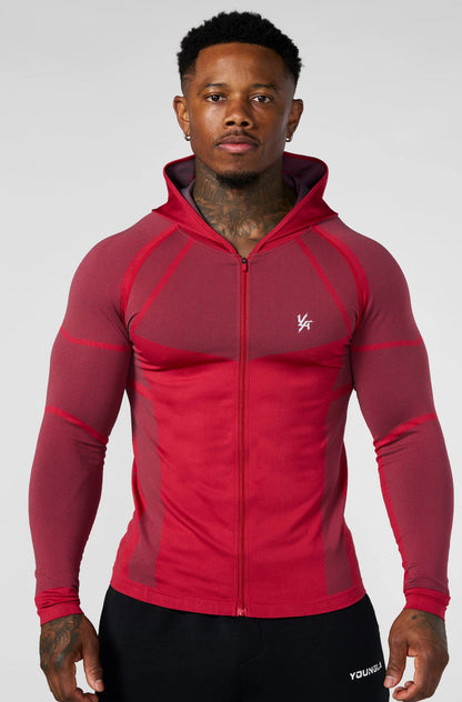 Apex compression Zip up - Red