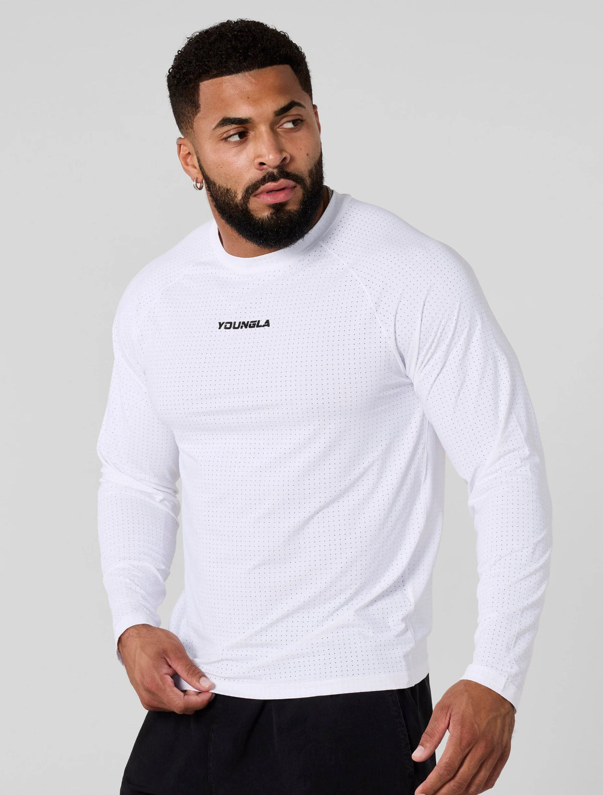 Aeromesh Longsleevess - White