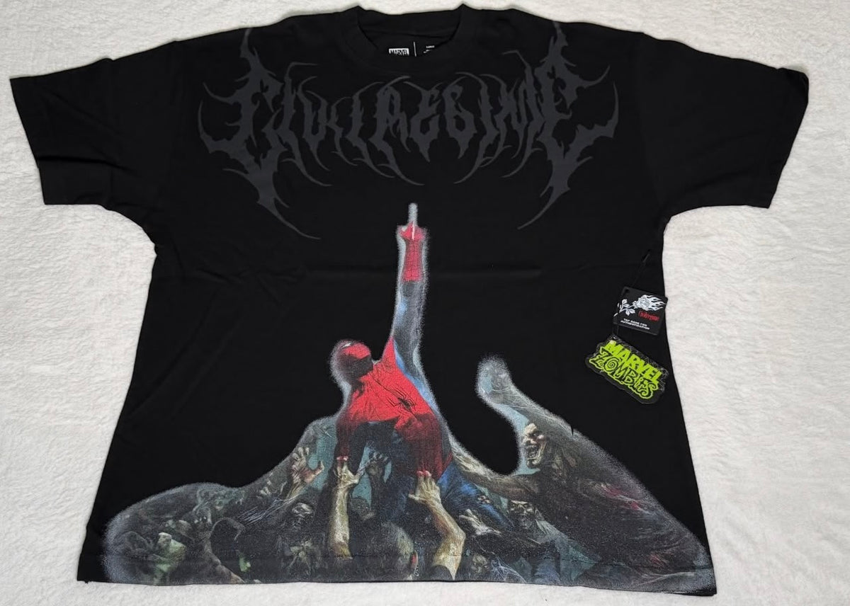 Zombie Spiderman- América classic oversized tee