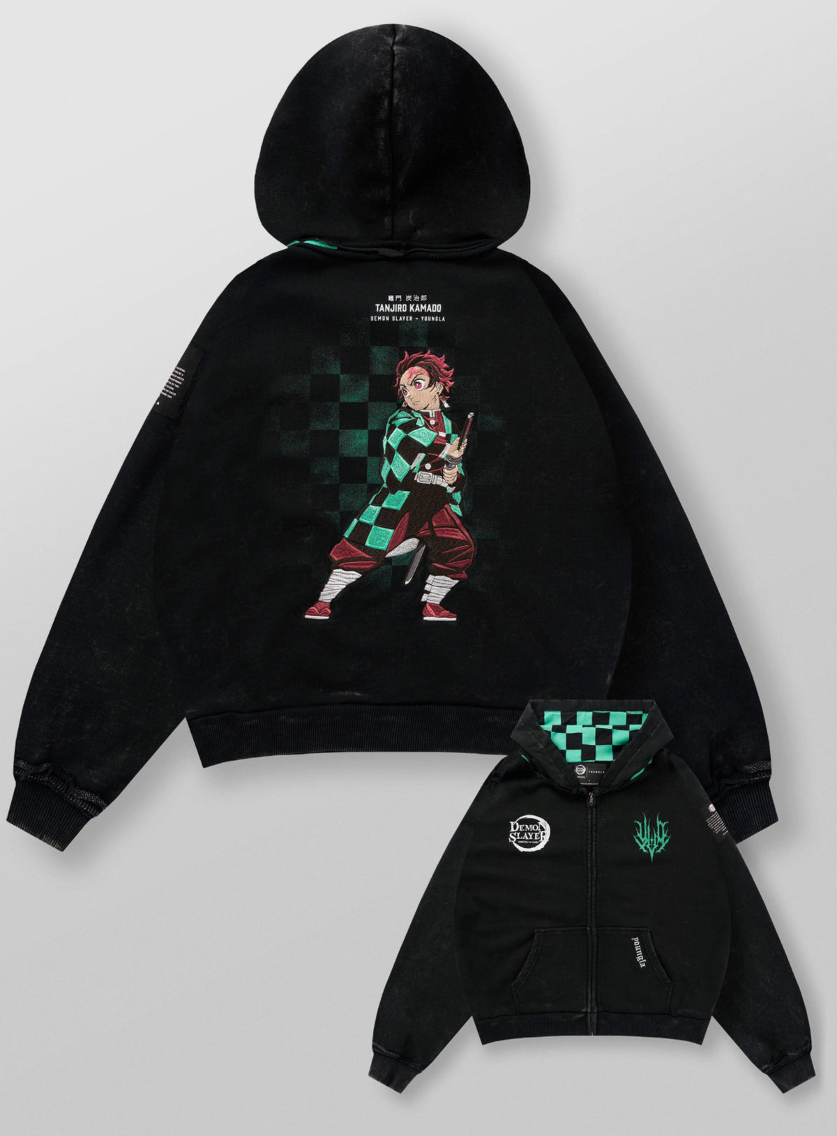 Demon slayer tanjiro haori hoodie