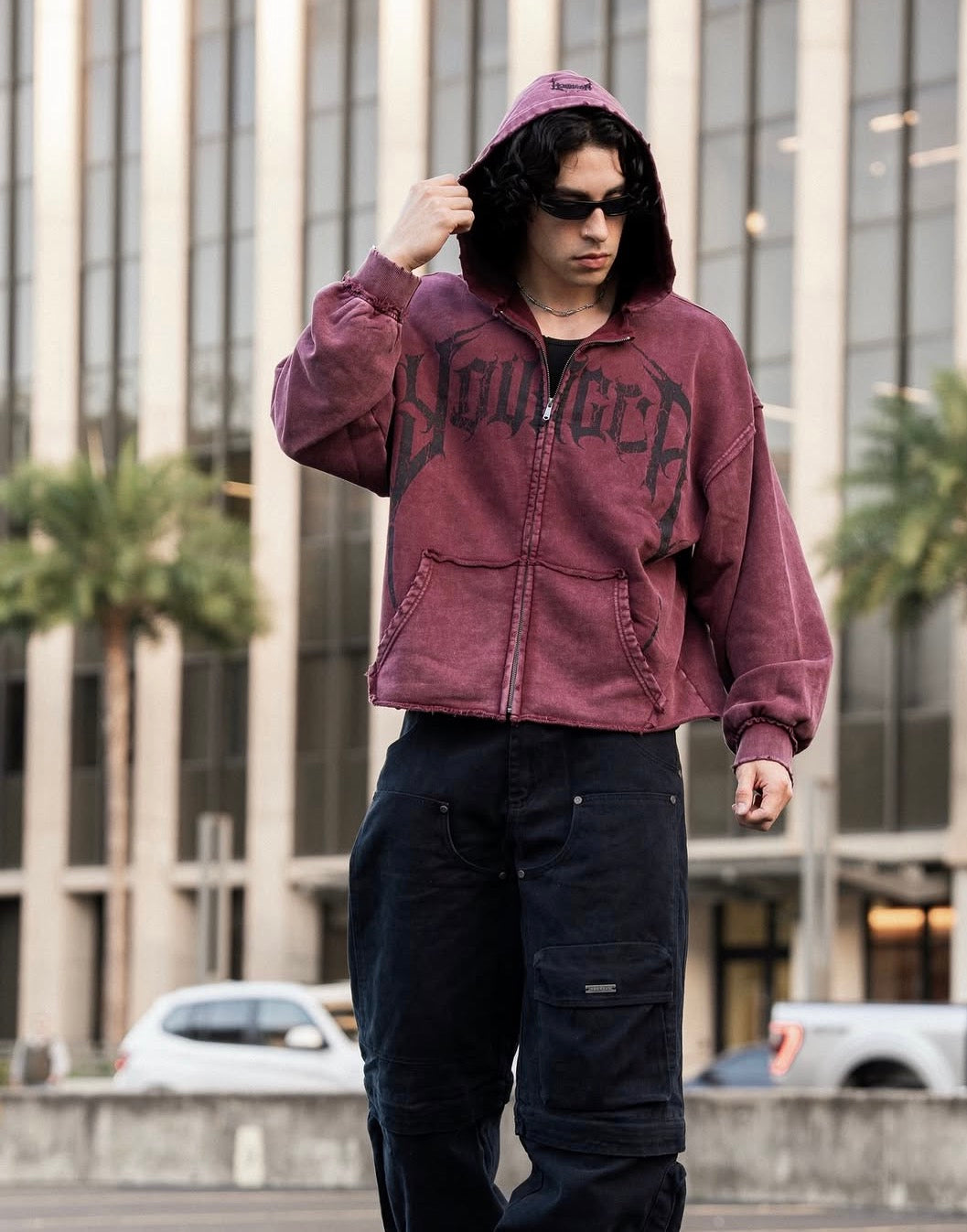 Hardstyle Zip Up - Bungury wash